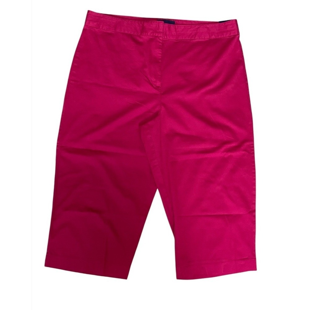 NWT Basic Editions Classic Fit Capri Pants Women's 18